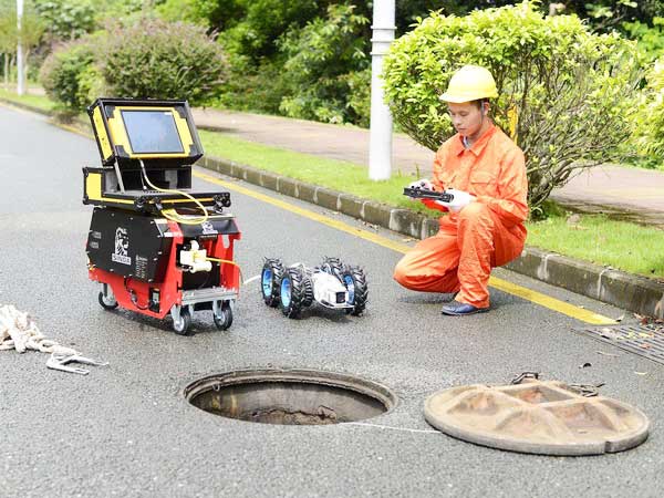 沙洋管道机器人检测