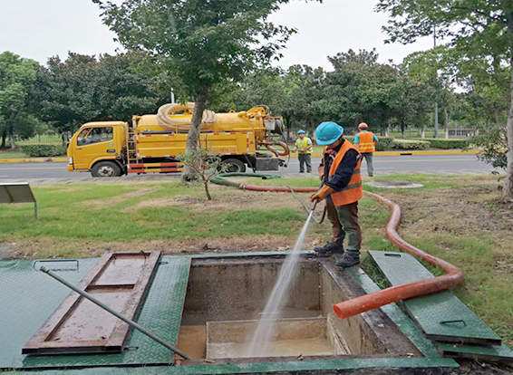 沙洋化油池清理