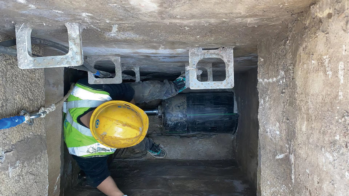 沙洋HDPE短管内衬法